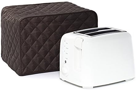 Toaster Dust Cover, Liangxiang Kitchen Toaster Cover Appliance 2 Slice 11W x 8D x 8H (Coffee)