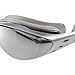 Foxnovo Leacco DL603 Adjustable Unisex Adult Non Fogging Anti-UV Swimming Goggles Swim Glasses (Silver)