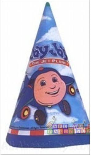 JAY JAY the JET Plane Party Hats (8 Count)