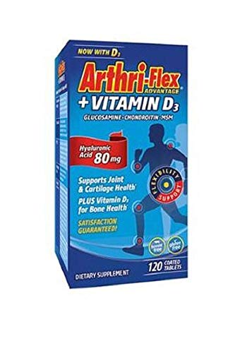 Arthri-Flex Glucosamine & Chondroitin MSM Advantage Tablets 120 Count