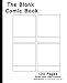 Blank Comic Book: 7.5 x 9.25, 130 Pages,For drawing your own comics, idea ,design and zentangle sket by Blank Comic Book, Blank Book MD