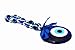 Blue Evil Eye Hanging Decoration Ornament for Protection (with a Betterdecor Pouch)-012