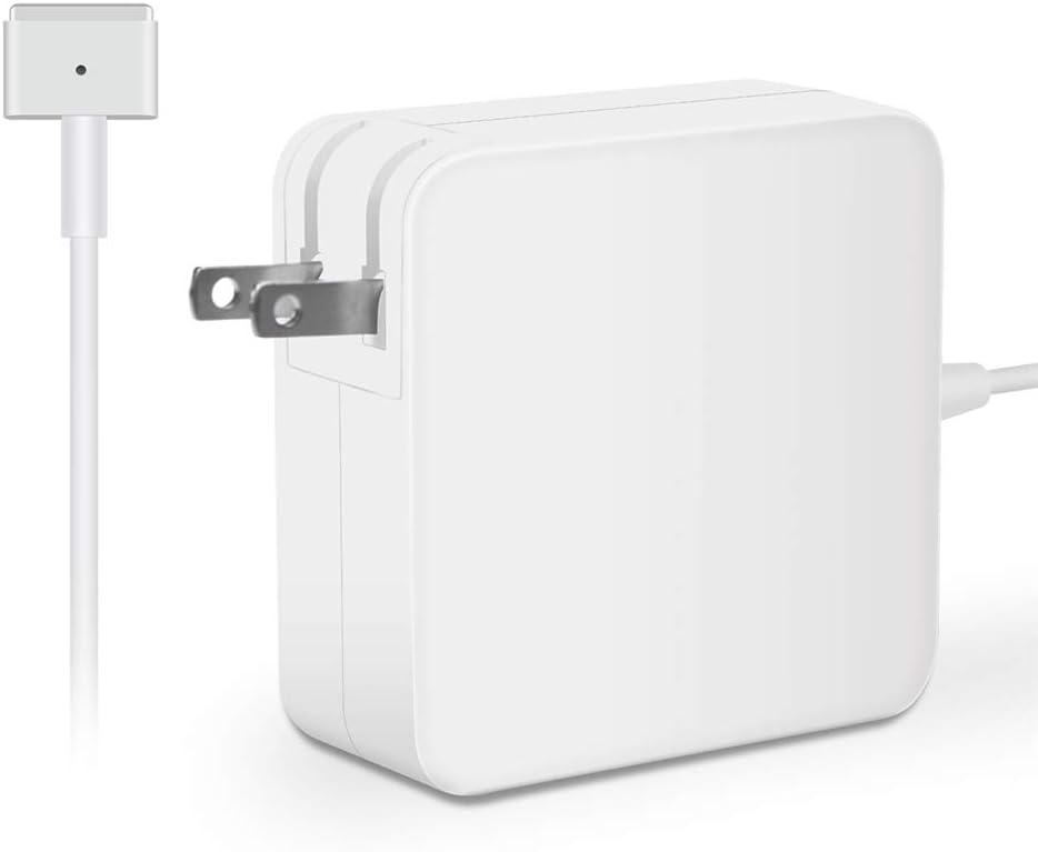 Omilik T-Tip AC Adapter 45W Charger Compatible with Apple MacBook Air 11 inch 13 inch AC 45W Magnetic Magsafe 2 Shape Connector Power Adapter (After Mid 2012)