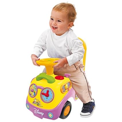 Logitoys – Brillenträger und Trotteurs – Rutschauto Winnie Puuh Electro.