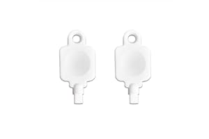 OLAWIS （2Pcs） 50413 Toilet Tissue Paper Dispenser Key for Select Cintas & Georgia Pacific Dispensers，for Jumbo Roll Bath Tissue dispensers 58050、59009 and Vista Center-Pull Towel dispensers 54050