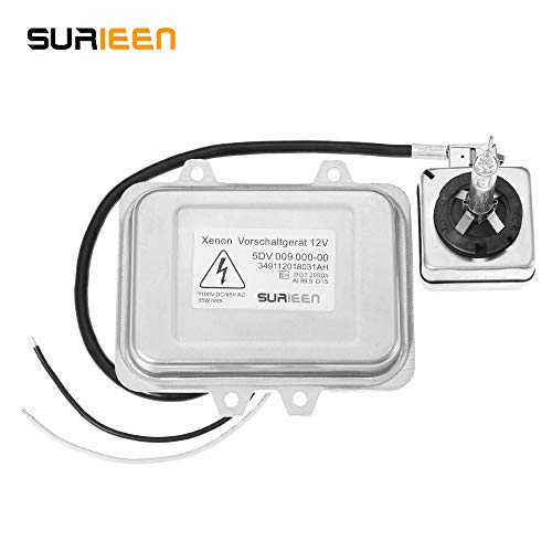 5DV 009 000-00 Xenon Hid Headlight Ballast with D1S Bulb and Wire Harness Control Unit Module Replaces 12767670 R66012 Fit for BMW, Mercedes Benz, Cadillac, Jaguar, Volkswagen, Lincoln, Chrysler, Saab - Thumbnail 6