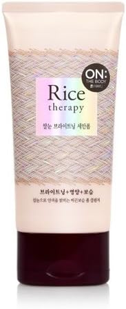 LG On The Body Rice Therapy Brightening Facial Cleanser 150ml