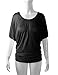 BIADANI Women Lightweight Scoop Neck Batwing Dolman Top