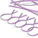Easytle Plastic Purple Twist Ties Garden Plant Twist Tie for Gardening, Home, Office, Travel, Holiday 100 Pcsthumb 4