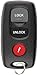 KeylessOption Keyless Entry Remote Control Car Key Fob Replacement for Mazda 3 6 Protege KPU41704