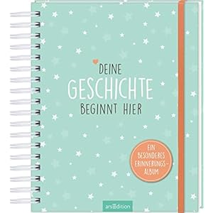Deine Geschichte beginnt hier: Ein Erinnerungsalbum und wunderschönes Geschenk zur Geburt