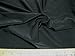 Discount Fabric Lycra/Spandex 4 way stretch Solid Black LY400 by Payless Fabric