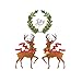 Holiday Joy Reindeer Garage Magnet Set