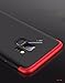 ATRAING Galaxy S9 Case, 3 in 1 Ultra-Thin PC Hard Case Cover for Samsung Galaxy S9 (Red+Black+Red)