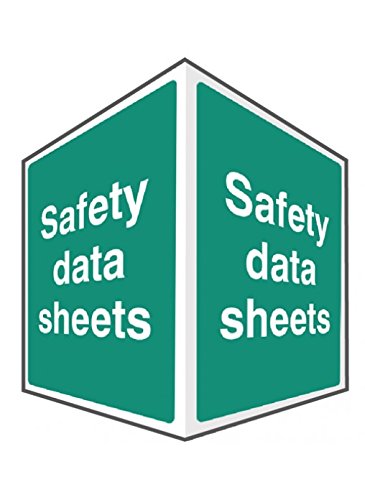 Caledonia Signs 54300 Easy fix Projecting Safety Data Sheets, 150 mm x 200 mm