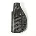 Outlaw Holsters Black Carbon Fiber Kydex Concealment IWB Holster (Right-Hand, for SCCY CPX 1, 2)