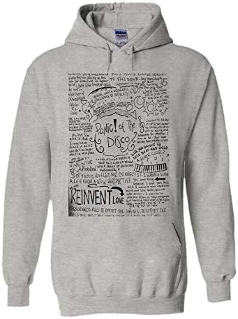 Panic at The Disco Music Novelty Black Men Women Unisex Hooded Sweatshirt Hoodie