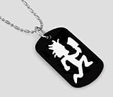 Hatch Man Insane Clown Engraved Dog Tags/GI Tags, Necklace 30