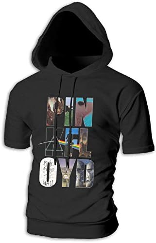 Tシャツ シャツ ティーシャツ スウェットシャツ パーカー ストレッチ メンズ 半袖 大人気 トレーニング ジムtシャツ 通気性 黒 ピンクフロイド 吸汗速乾 フード付き スポーツtシャツ