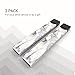2 Pack - White Marble Decal Sticker Vinyl Skin for Juul Vape