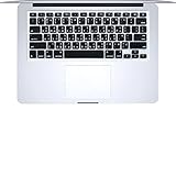 Masino® Taiwan Traditional Chinese Characters Silicone Keyboard Cover Skin for MacBook Air 13