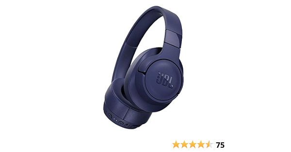 JBL TUNE Wireless Noise-Cancelling Headphones - Blue - JBLT750BTNCBLUAM  (Renewed) : Electronics
