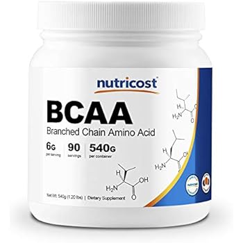 Nutricost BCAA Powder 2:1:1 (Unflavored) 90 Servings - High Quality Branched Chain Amino Acids
