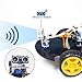 UCTRONICS Bluetooth Robot Car Kit for Arduino with UNO R3, HC-SR04 Ultrasonic Sensor, HC-05 Bluetooth Module, Infrared IR Wireless Remote Controller, L293D Motor Control Shield, Micro Servo Motor 9g