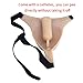 Xianheng Hiding Gaff Panties Silicone Panty for Men Crossdressing Transgender (L, Hair/Catheter)