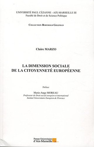 La  dimension sociale de la citoyenneté européenne