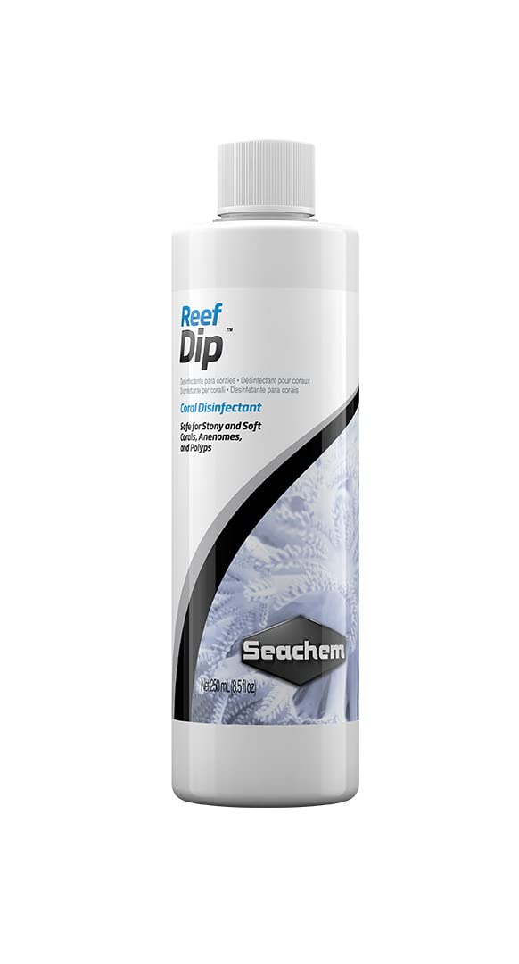 Seachem Reef Dip Coral Disinfectant, ,White,250 ml