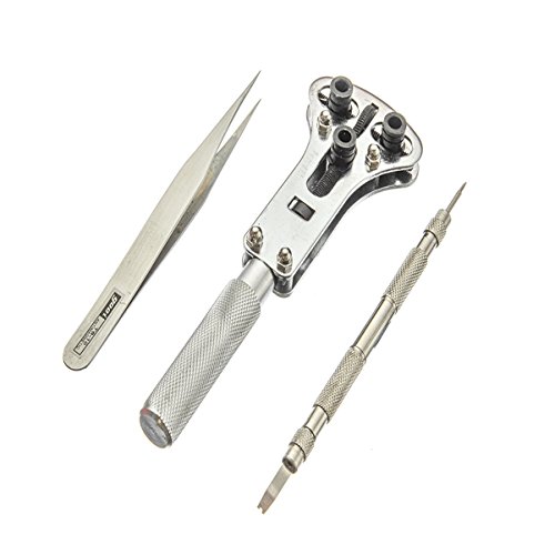 Sportsmax Watch Repair Tool Kit with Zippered Bag Case(13 Piece)