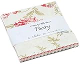 3 Sisters Poetry Prints Charm Pack 42 5-inch Squares Moda Fabrics 44130PP