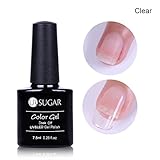 CoulorButtons 7.5ml UR SUGAR Quick Building Painless Quick Nail Builder Gel Nail Tips Extension UV LED Soak Off Gel Polish Pink Clear Nude Foudation Reionforce Lacquer