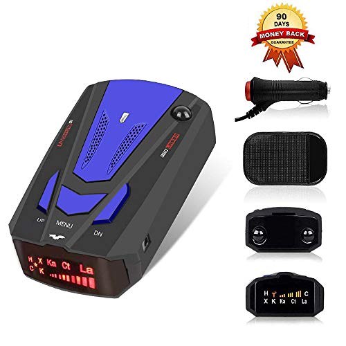 Laser Radar Detector for Cars,Voice Prompt Speed, Vehicle Speed Alarm System,LED Display,City/Highway Mode,Auto 360 Degree Detection for Cars(FCC) - Thumbnail 7