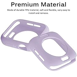 Miimall Compatible for Apple Watch 38mm Case, Slim