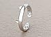 Cute Animals Club Adjustable Ring for Women - Sterling Silver Rings for Women, Wrap Around Rings for Women Sterling Silver, Knuckle Rings for Women Sterling Silver, Cute Rings for Women