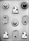 CHOC MOLD BEE ASST 1 5/8 in. 2 in. CH11916