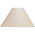 Cal Lighting SH-8109-17-KF 11 in. Vertical Basic Coolie Linen Hardback Shade, Kraft