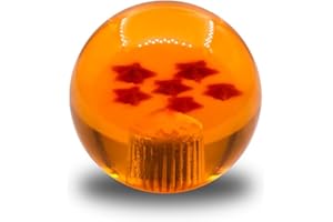 SZJLMKJ Joystick ball top handle Star Balltop Clear Ball Top Handle for ZIPPY SANWA SEIMITSU Hori Crown M6 Joystick (6 stars)