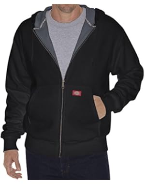 Big & Tall Men's Full Zip Fleece Hoodie Thermal Lined Jacket