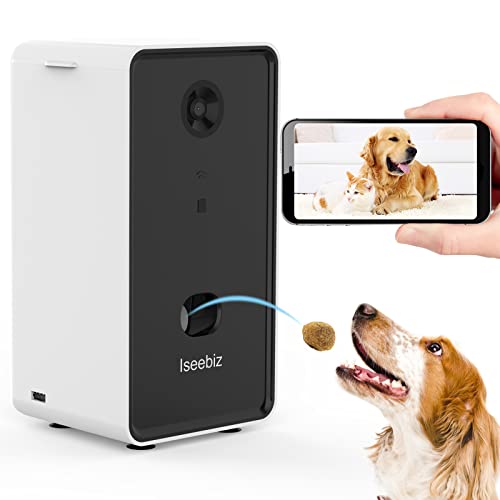 Pet Camera Treat Dispenser, 2 Way Audio Talk Listen, 1080P