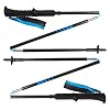 Black Diamond Trekkingstok Distance Carbon Z / inklapbare wandelstokken van carbon met hoge weerstand