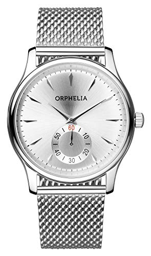 Orphelia Milanese - Reloj de Pulsera analógico para Hombre con Correa de Malla de Acero Inoxidable