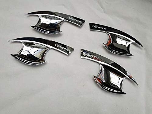For Kia Cerato k3 4 2019 chrome door handle bowl trim cover accessories (4pcs)