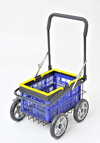 カゴ付きキャリーカート 折りたたみカゴ付台車 便利カート G5 Com Br