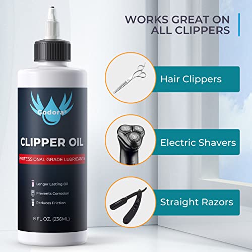 8 oz Premium Hair Clipper Oil Blade Oil with Scientifically Formulated