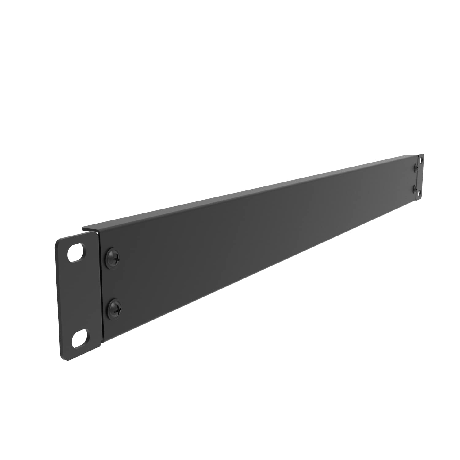 Jingchengmei 1U New Disassembled Blank Rack Mount Panel for 19-Inch Server Rack Enclosure or Network Cabinet, Black(ABPA)