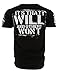 Grunt Style Can vs Will T-Shirt - 3XLarge Black