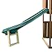 Swing-N-Slide NE 4678-1TB Side Winder Curved Plastic Swing Set Slide for 4' Deck Heights, Green